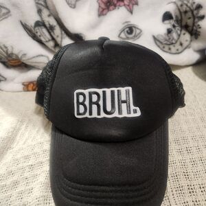 Handmade "Bruh" Trucker Hat